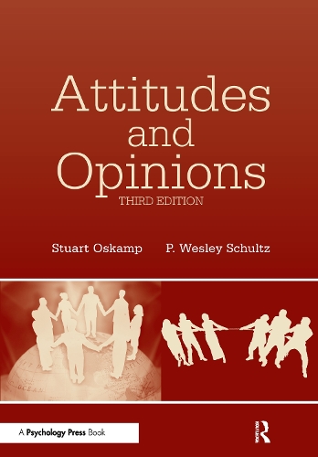 Паперова книга «Attitudes and Opinions», авторів П. Уеслі Шульц, Стюарт Оскамп - фото №1