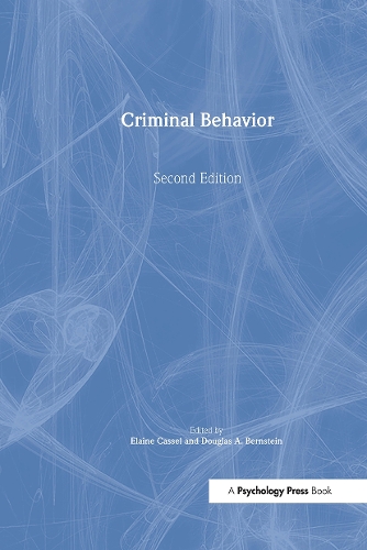 Бумажная книга «Criminal Behavior», авторов Дуглас А. Бернштейн, Элейн Кассель - фото №1