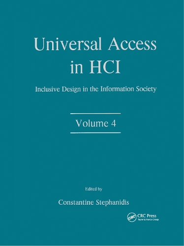 [object Object] «Universal Access in HCI: Inclusive Design in the Information Society, Volume 4» - фото №1