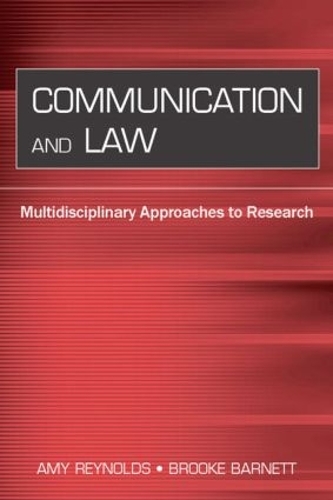 Бумажная книга «Communication and Law: Multidisciplinary Approaches to Research» - фото №1