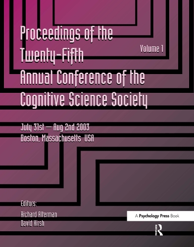 Бумажная книга «Proceedings of the 25th Annual Cognitive Science Society: Part 1 and 2» - фото №1