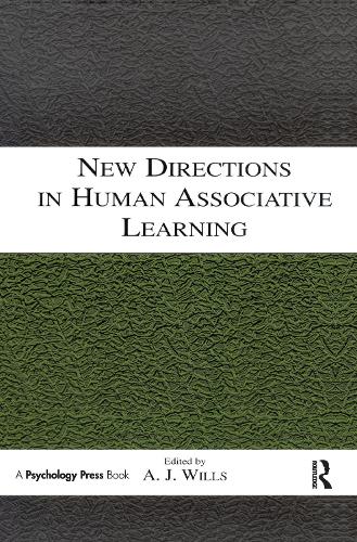 Бумажная книга «New Directions in Human Associative Learning» - фото №1