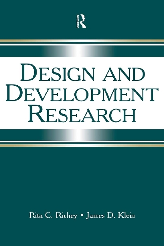 Бумажная книга «Design and Development Research: Methods, Strategies, and Issues», авторов Джеймс Д. Клейн, Рита Си Ричи - фото №1