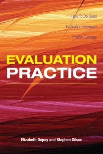 Бумажная книга «Evaluation Practice: How To Do Good Evaluation Research In Work Settings», авторов Элизабет ДеПой, Стивен Френч Гилсон - фото №1