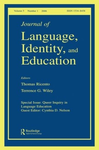 Бумажная книга «Queer Inquiry In Language Education Jlie V5#1» - фото №1