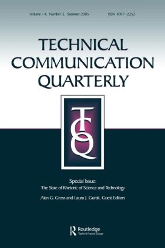 Паперова книга «The State of Rhetoric of Science and Technology: A Special Issue of Technical Communication Quarterly» - фото №1