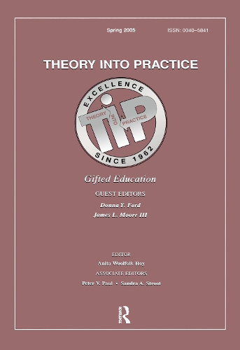 Паперова книга «Gifted Education: A Special Issue of Theory Into Practice» - фото №1