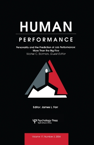 Бумажная книга «Personality and the Prediction of Job Performance: More Than the Big Five: A Special Issue of Human Performance» - фото №1