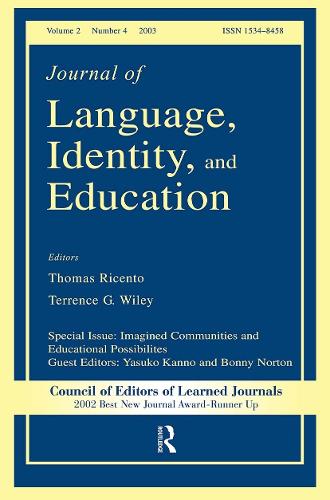 Бумажная книга «Imagined Communities and Educational Possibilities: A Special Issue of the journal of Language, Identity, and Education» - фото №1