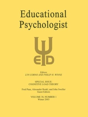 Бумажная книга «Cognitive Load Theory: A Special Issue of educational Psychologist» - фото №1