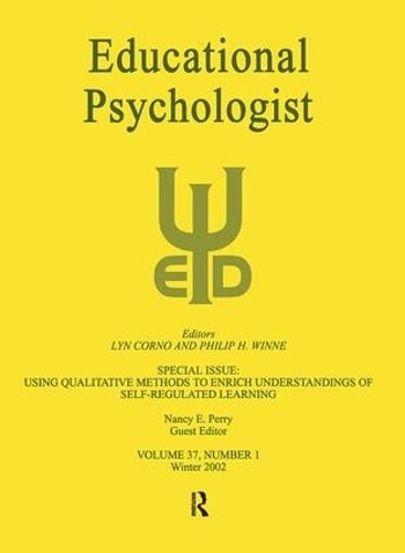 Бумажная книга «Using Qualitative Methods To Enrich Understandings of Self-regulated Learning: A Special Issue of educational Psychologist» - фото №1
