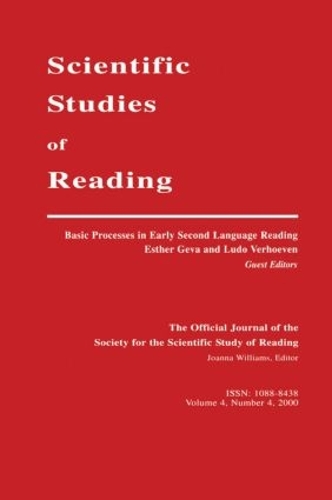 Паперова книга «Basic Processes in Early Second Language Reading: A Special Issue of scientific Studies of Reading» - фото №1