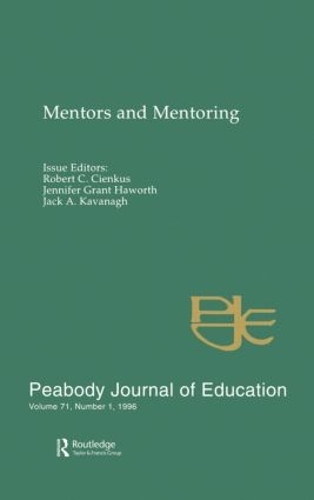 Паперова книга «Mentors and Mentoring: A Special Issue of the peabody Journal of Education» - фото №1
