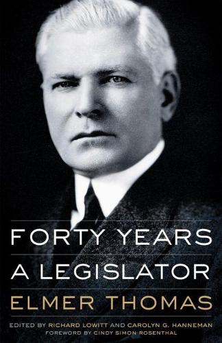 Паперова книга «Forty Years a Legislator», автор Елмер Томас - фото №1