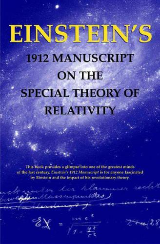 «EINSTEINS 1912 MANUSCRIPT ON THEORY PB» - фото №1