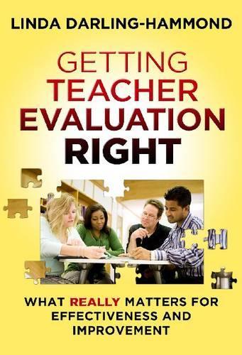 Паперова книга «Getting Teacher Evaluation Right: What Really Matters for Effectiveness and Improvement», автор Лінда Дарлінг-Геммонд - фото №1