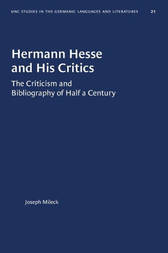 Бумажная книга «Hermann Hesse and His Critics: The Criticism and Bibliography of Half a Century», автор Джозеф Милек - фото №1