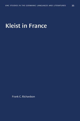 Паперова книга «Kleist in France», автор Френк К. Річардсон - фото №1