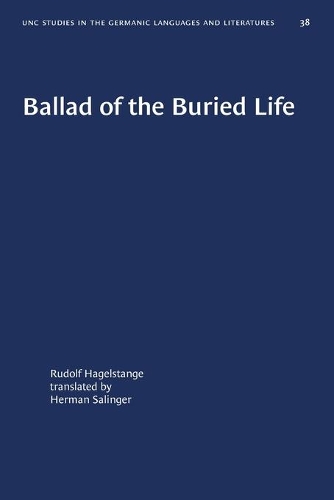 Паперова книга «Ballad of the Buried Life», автор Рудольф Хагельштанґе - фото №1