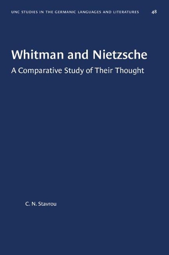 Бумажная книга «Whitman and Nietzsche: A Comparative Study of Their Thought», автор К. Н. Ставру - фото №1