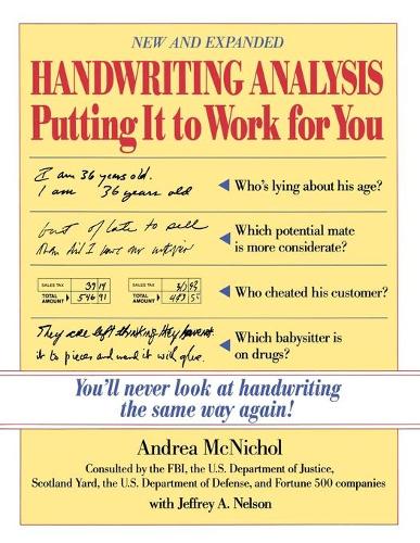 Паперова книга «Handwriting Analysis», автор Андреа МакНікол - фото №1