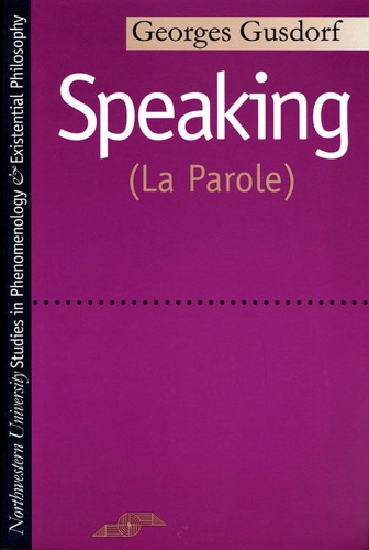 Бумажная книга «Speaking La Parole», автор Гусдорф - фото №1