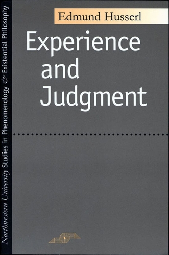 Бумажная книга «Experience And Judgment», автор Эдмунд Гуссерль - фото №1