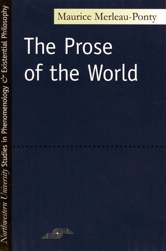 Паперова книга «Prose of the World», автор Моріс Мерло-Понті - фото №1