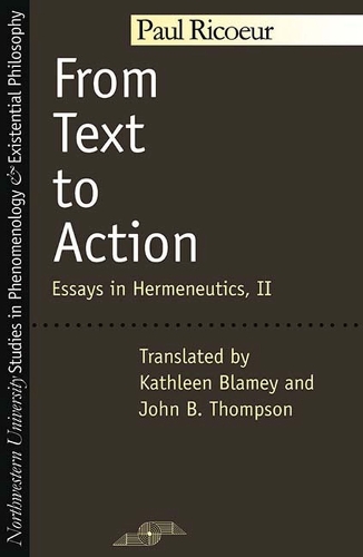 Бумажная книга «From Text to Action: Essays in Hermeneutics Vol 2», авторов Кэтлин Блэйми, Пол Рикур - фото №1