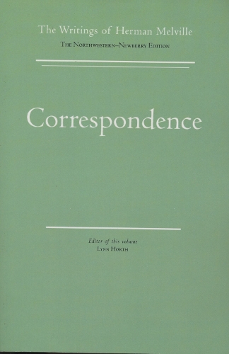 Бумажная книга «Correspondence», автор Герман Мелвилл - фото №1