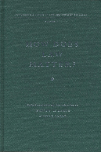 Бумажная книга «How Does Law Matter?: Fundamental Issues in Law and Society», автор Остин Сарат - фото №1