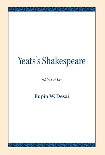 Бумажная книга «Yeats's Shakespeare», автор Рупин В. Десаи - фото №1