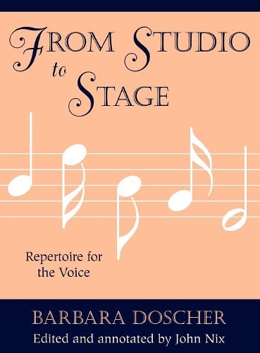 Бумажная книга «From Studio to Stage: Repertoire for the Voice», автор Барбара М. Дошер - фото №1