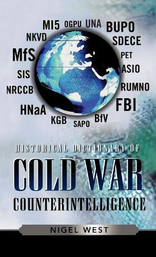 Паперова книга «Historical Dictionary of Cold War Counterintelligence», автор Найджел Вест - фото №1