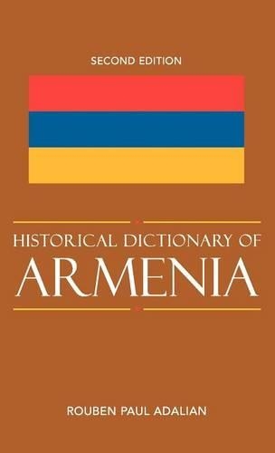 Паперова книга «Historical Dictionary of Armenia», автор Рубен Поль Адалян - фото №1