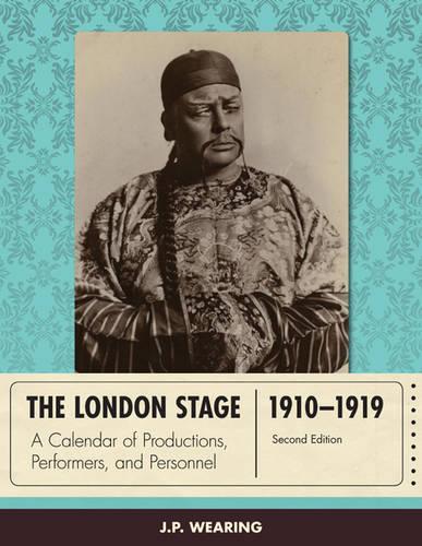 Бумажная книга «The London Stage 1910-1919: A Calendar of Productions, Performers, and Personnel», автор Дж. П. Уиринг - фото №1