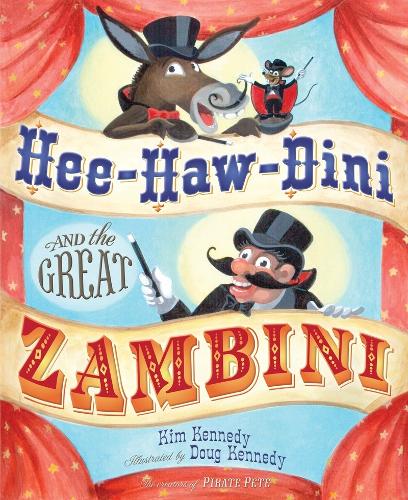 Паперова книга «Hee Haw Dini & Great Zambini», автор Кім Кеннеді - фото №1
