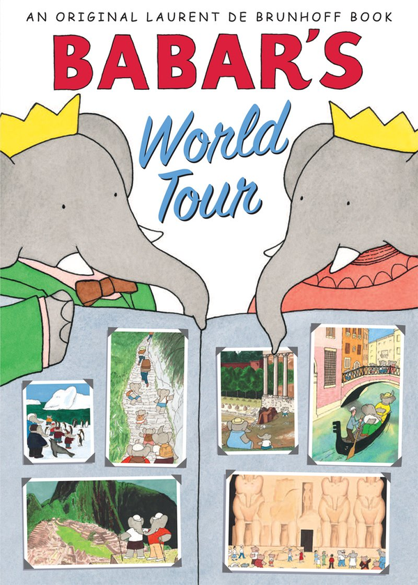 Бумажная книга «Babar's World Tour», автор Лорен де Брюнхофф - фото №1