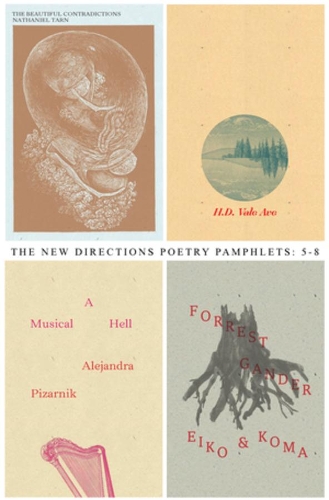 Паперова книга «Poetry Pamphlets 5-8», авторів Алехандра Пізарник, Форрест Гандер, Хіла Дуліттл, Натаніель Тарн - фото №1