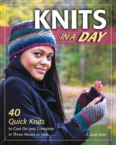 Паперова книга «Knits in a Day: 40 Quick Knits to Cast On and Complete in Three Hours or Less», автор Кенді Дерр - фото №1
