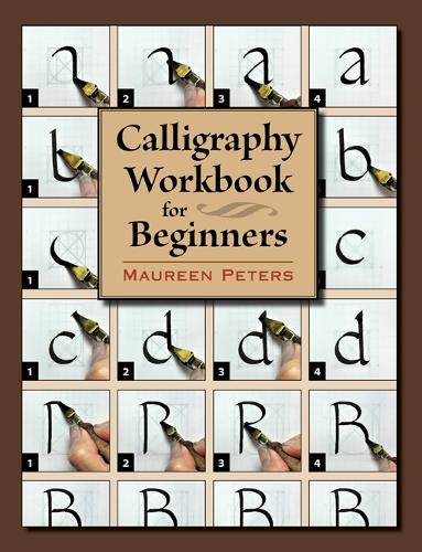 Паперова книга «Calligraphy Workbook for Beginners», автор Морін Пітерс - фото №1