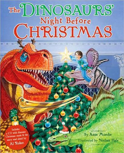 Паперова книга «The Dinosaurs' Night Before Christmas», авторів Енн Мюке, Натан Хейл - фото №1