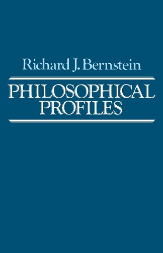 Бумажная книга «Philosophical Profiles: Essays in a Pragmatic Mode», автор Ричард Дж. Бернштейн - фото №1