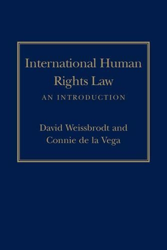 Бумажная книга «International Human Rights Law: An Introduction», автор Конни де ла Вега - фото №1