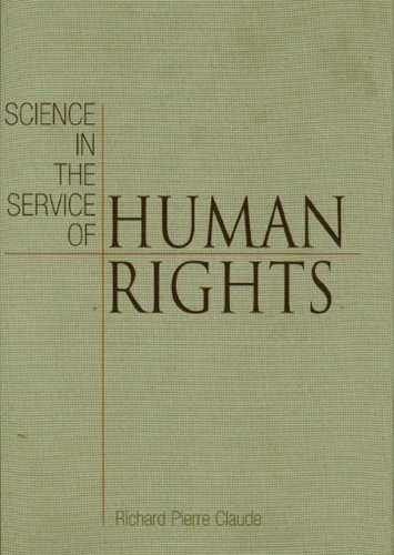 Бумажная книга «Science in the Service of Human Rights», автор Ричард Пьер Клод - фото №1
