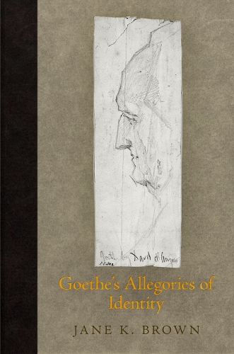 [object Object] «Goethe's Allegories of Identity», автор Джейн К. Браун - фото №1