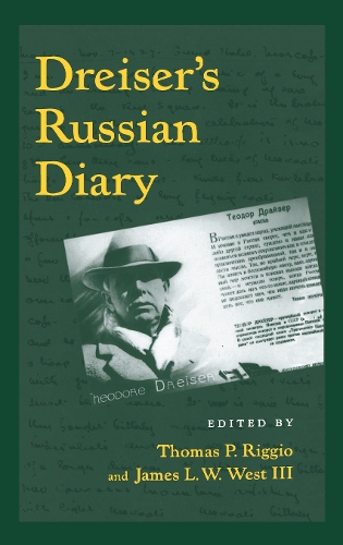 Бумажная книга «Dreiser's Russian Diary», автор Теодор Драйзер - фото №1