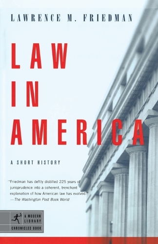 Бумажная книга «Law in America: A Short History», автор Лоуренс М. Фридман - фото №1
