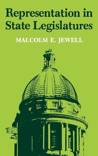 Паперова книга «Representation in State Legislatures», автор Малкольм Е. Джуелл - фото №1