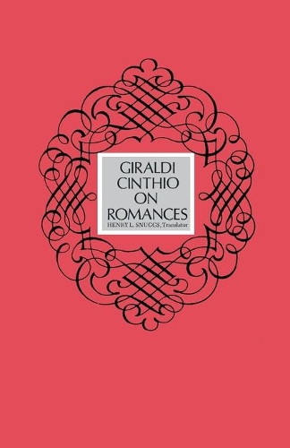 Бумажная книга «Giraldi Cinthio on Romances», авторов Джиральди Чинтио, Генри Л. Снаггс - фото №1